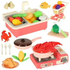 zlew-kuchenny-warzywa-owoce-do-krojenia-akcesoria-zestaw-dla-dzieci-54-el