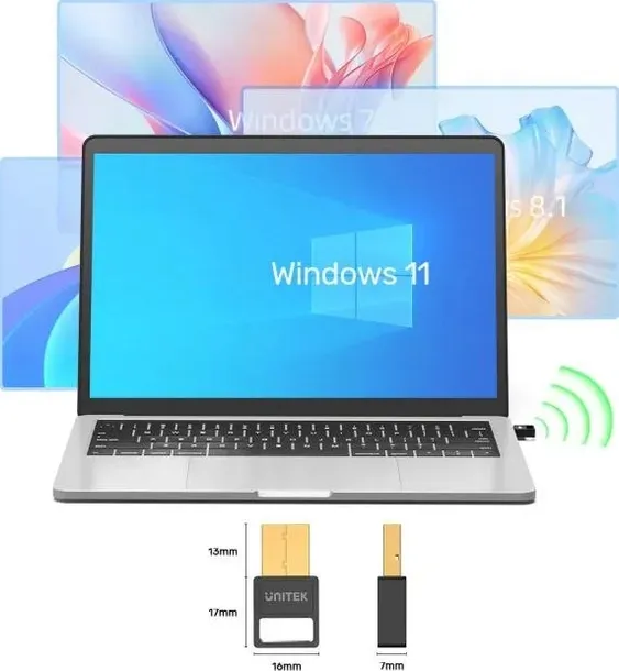 adapter-unitek-b105b-bluetooth-5-3-ble-usb-a-czarny-stan-nowy-marka-unitek