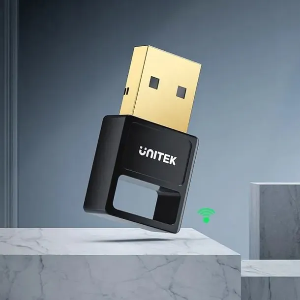 adapter-unitek-b105b-bluetooth-5-3-ble-usb-a-czarny-kod-producenta-b105b-stan-nowy