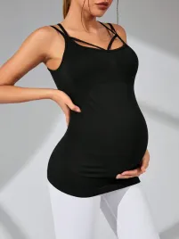 top-koszulka-ciazowa-sportowa-treningowa-dopasowana-czarna-shein-l-40