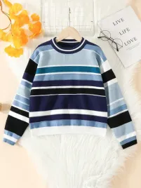 sweterek-chlopiecy-prosty-wielokolorowy-w-paski-casual-shein-128