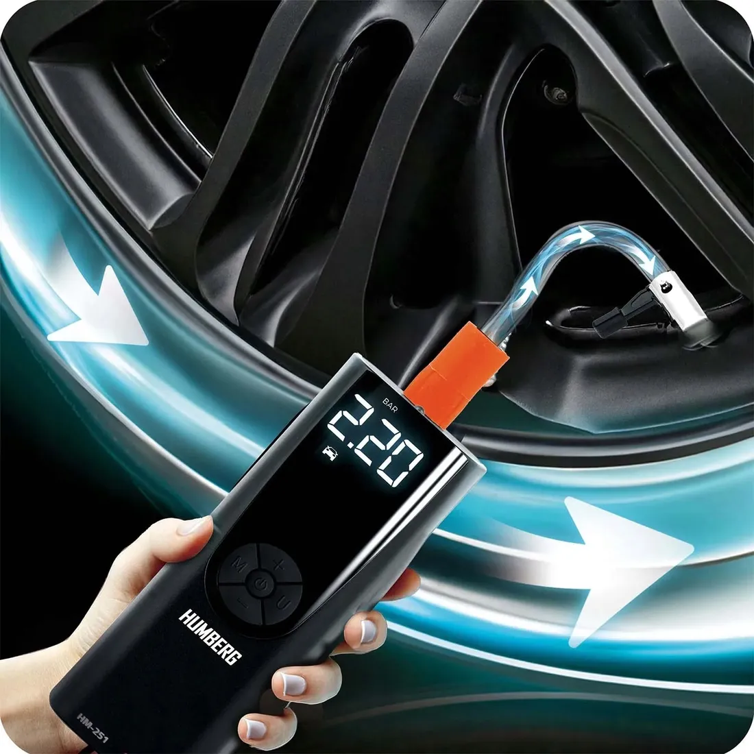 kompresor-samochodowy-12v-pompka-elektryczna-rowerowa-sprezarka-do-opon-stan-nowy