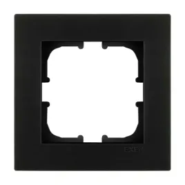 exen-karell-ramka-pojedyncza-1-krotna-czarny-metalik-k101-14e