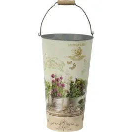 oslonka-dekoracyjna-owalna-butterfly-ocynkowana-kwiatowa-zielono-bezowa