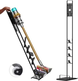 metalowy-stojak-scienny-do-odkurzacza-dyson-stabilny-uchwyt-na-kolkach