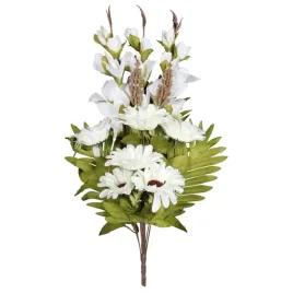 bukiet-plaska-wiazanka-grob-cmentarz-gladiolie-gerbery-68cm-bialy-ozdoba