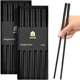 10x-czarne-eleganckie-paleczki-do-sushi-wielokrotnego-uzytku-prezent-niego