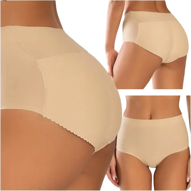 Majtki PUSH UP gąbka MODELUJĄCE powiększające pośladki