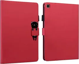 etui-samsung-galaxy-tab-a7-2020-czerwone-kotek-slodkie-urocze-z-klapka