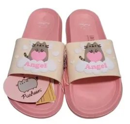 pusheen-angel-klapki-damskie-brzoskwiniowe-rozmiar-40