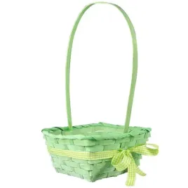 koszyczek-wielkanocny-z-kokardka-zielony-20-x-38-cm-wielkanoc-koszyk