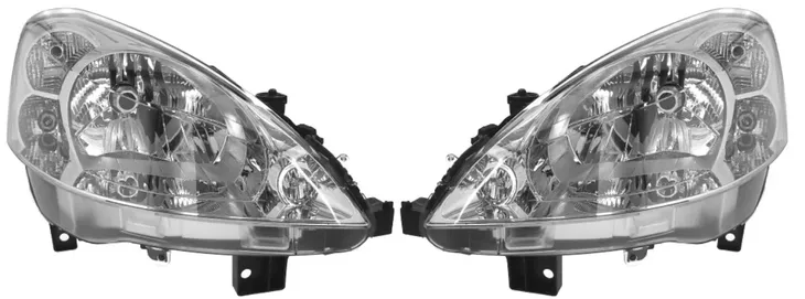 REFLEKTOR LAMPA PRZÓD PEUGEOT PARTNER II 2008-2012 DEPO H4 LEWY + PRAWY KPL