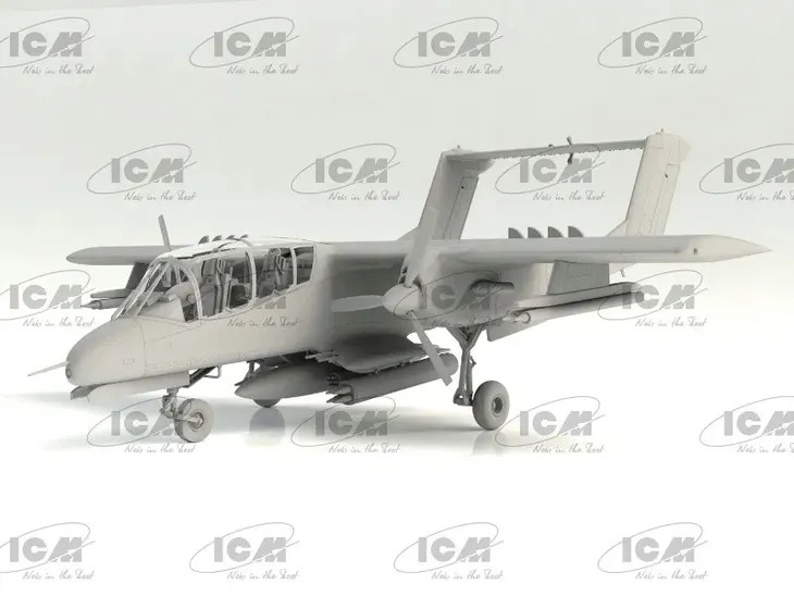 bronco-ov-10a-us-attack-aircraft-1-48-model-icm-48300