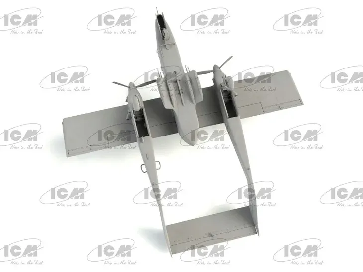 bronco-ov-10a-us-attack-aircraft-1-48-marka-icm-okres-po-ii-wojnie-swiatowej