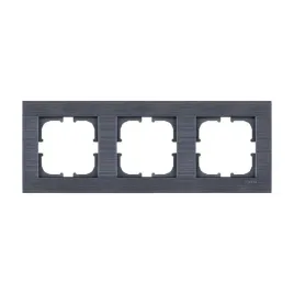 exen-comfort-ramka-potrojna-3-krotna-magnetyczny-szary-c103-07e