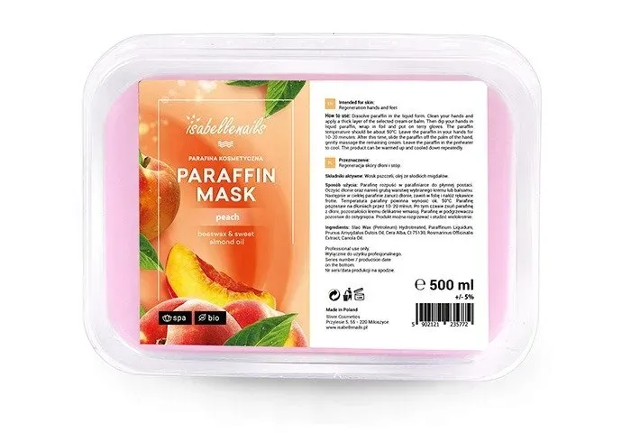 isabellenails-paraffin-mask-parafina-peach-500-ml-marka-isabellenails