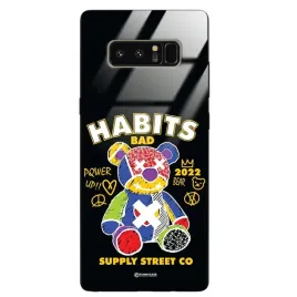 etui-glass-black-do-samsung-note-8-smieszny-misie-kolorowe-grafitti-wzory