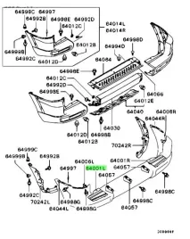 wspornik-chlapacza-poziomy-lewy-mitsubishi-pajero-2000-2006-mn117185