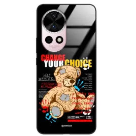 etui-glass-black-do-huawei-nova-12-pro-smieszny-misie-kolorowe-grafitti-wz