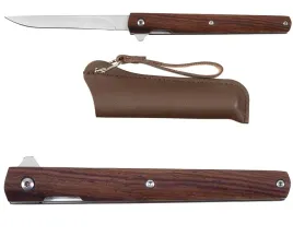 noz-skladany-turystyczny-mfh-fox-outdoor-slim-wooden-handle-scyzoryk