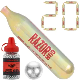 naboj-co2-20szt-kapsula-razorgun-umarex-srut-stalowy-bb-45mm-1500-zestaw