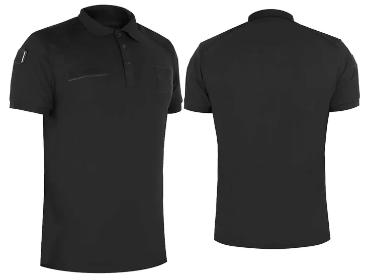 KOSZULKA POLO MĘSKA WOJSKOWA wzorowana na WZ. 304A/MON DOMINATOR Czarna M