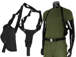 kabura-na-pistolet-prawa-motylkowa-b92-szelki-texar-czarna