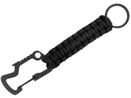 linka-paracord-karabinczyk-karabinek-dominator-brelok-czarny