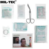 wyposazenie-apteczki-turystycznej-25-elementow-ifak-pierwsza-pomoc-mil-tec-stan-nowy