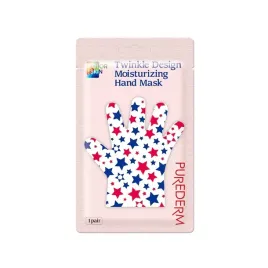 koreanska-nawilzajaca-maseczka-do-dloni-z-nadrukiem-w-gwiazdki-purederm