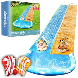 slizg-wodny-slizgawka-6m-dwa-tory-dwie-deski-zestaw-spryskiwacz-wbudowany