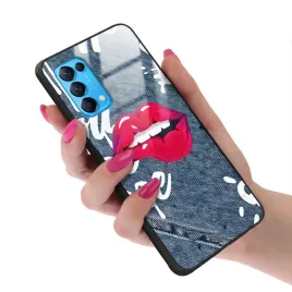 etui-do-oppo-reno-5-obudowa-case-glass-szklane-youth-happy-drops-top-wzory