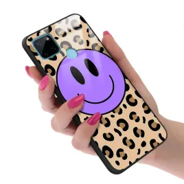 etui-do-realme-c21y-obudowa-case-glass-szklane-youth-happy-drops-top-wzory