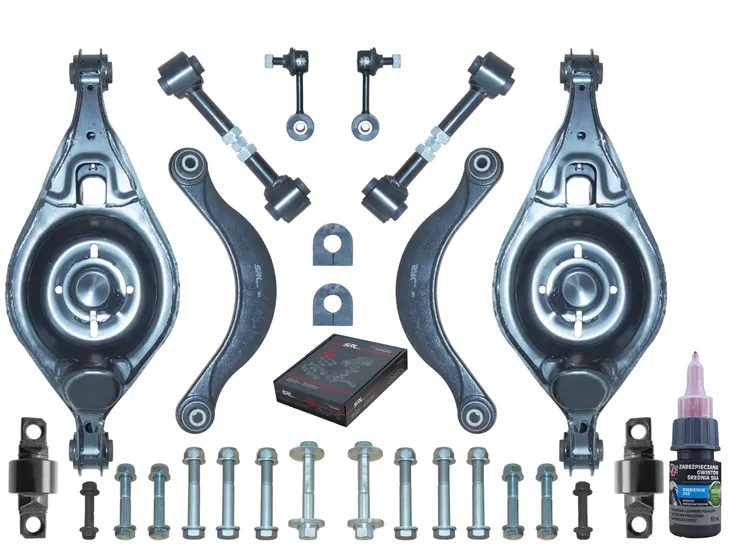 WAHACZE TULEJE MAZDA 6 2002-2007 GG GY KOMPLET ŚRU TYŁ