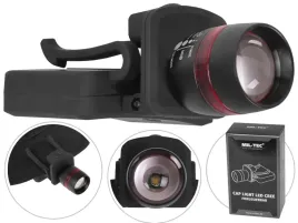 latarka-na-daszek-mil-tec-led-cree-m-zoom-150lm-3-tryby-klips-czarna