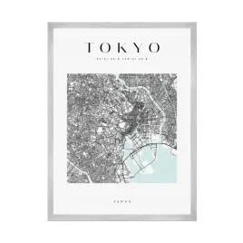 plakat-mapa-miasta-tokyo-japonia-azja-kwadrat-24x30-cm-ramka-srebrna