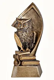 rtx020-statuetka-sowa-symbol-wiedzy-i-nauki-seria-enjoy-h-180mm