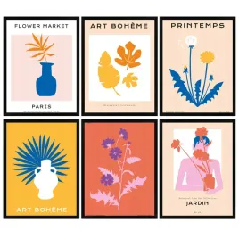 zestaw-szesciu-plakatow-rozne-wzory-30x40-cm-ramka-czarna