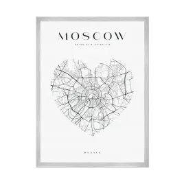plakat-mapa-miasta-moskwa-rosja-serce-24x30-cm-ramka-srebrna