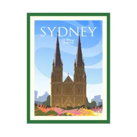 plakat-miasta-sydney-australia-40x50-ramka-zielona
