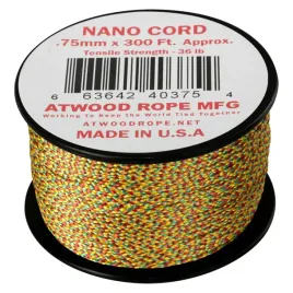 linka-paracord-sznurek-nano-cord-91m-300ft-atwood-jamaican-me-crazy