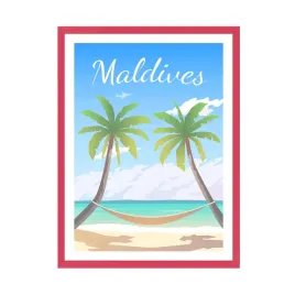 plakat-panstwa-malediwy-azja-24x30-cm-ramka-amarant
