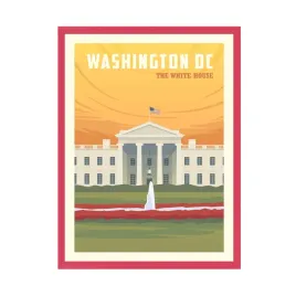 plakat-miasta-waszyngton-24x30-cm-ramka-amarant