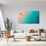 obraz-na-plotnie-kobieta-opalajaca-sie-na-plazy-120x80-cm-wysokosc-produktu-80-cm