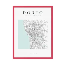 plakat-mapa-miasta-porto-kwadrat-24x30-amarant
