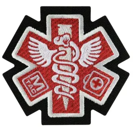 naszywka-emblemat-paramedic-gwiazda-zycia-kaduceusz-haft-m-tac-czarna