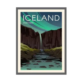 plakat-panstwa-islandia-24x30-cm-ramka-szara