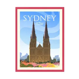 plakat-miasta-sydney-24x30-cm-ramka-amarant