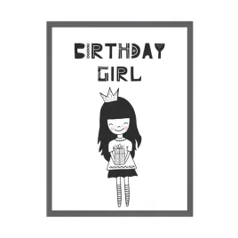 plakat-urodzinowy-birthday-girl-24x30-ramka-szara