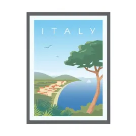 plakat-panstwa-wlochy-italia-24x30-cm-ramka-szara